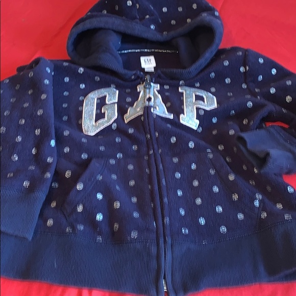 #1643 Girls Hooded Gap Kids Jacket - Picture 2 of 3